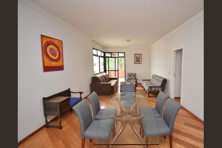 Sala  de apartamento à venda com 4 quartos, 140m² em Buritis, Belo Horizonte