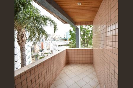 Varanda  de apartamento à venda com 4 quartos, 140m² em Buritis, Belo Horizonte
