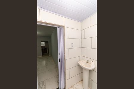 Banheiro da Suíte de casa para alugar com 1 quarto, 25m² em Vila Bela, São Paulo