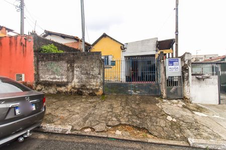 Casa para alugar com 25m², 1 quarto e sem vagaFachada + Placa