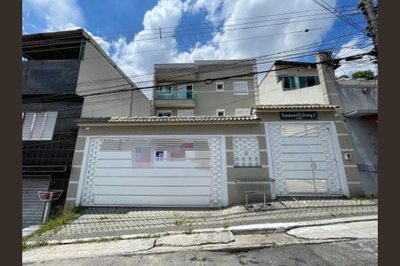Casa de condomínio à venda com 44m², 2 quartos e 1 vagaFachada+Placa 