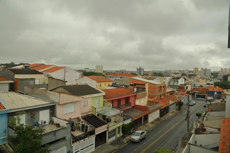 Sala- Varanda - Vista  de apartamento para alugar com 2 quartos, 68m² em Vila Marchi, São Bernardo do Campo