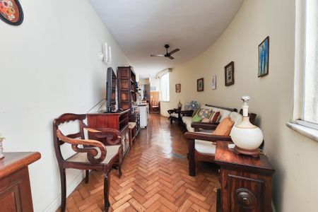 Corredor  de apartamento à venda com 3 quartos, 206m² em Botafogo, Rio de Janeiro