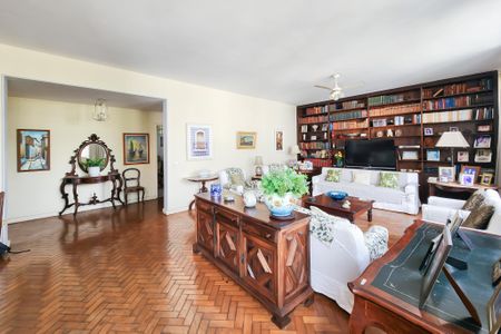 Sala  de apartamento à venda com 3 quartos, 206m² em Botafogo, Rio de Janeiro