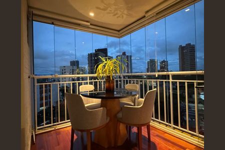 Varanda de apartamento à venda com 2 quartos, 72m² em Vila Assunção, Santo André