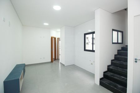 Sala de apartamento para alugar com 2 quartos, 85m² em Jardim Bela Vista, Santo André