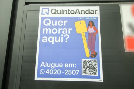 Apartamento para alugar com 85m², 2 quartos e 1 vagaPlaca instalada em 07/02/2026 com o código RXQW-2026