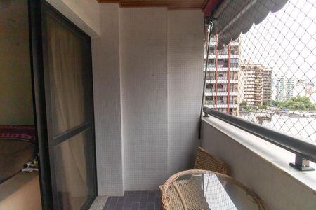 Varanda da Sala de apartamento para alugar com 2 quartos, 63m² em Icaraí, Niterói