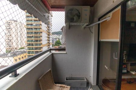 Varanda da Sala de apartamento para alugar com 2 quartos, 63m² em Icaraí, Niterói