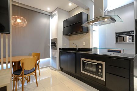 Sala de apartamento para alugar com 1 quarto, 43m² em Vila Mogilar, Mogi das Cruzes