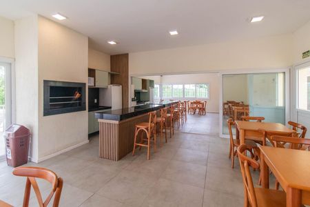 Casa de condomínio à venda com 120m², 3 quartos e 2 vagasÁrea comum - Salão de festas