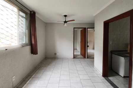 Sala de apartamento para alugar com 2 quartos, 52m² em Conjunto Habitacional Parque Itajai, Campinas