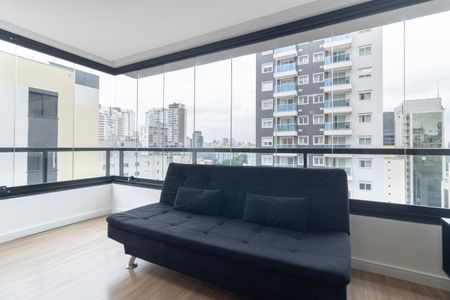Varanda de kitnet/studio à venda com 1 quarto, 47m² em Vila Olímpia, São Paulo