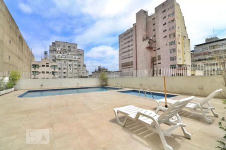 Apartamento para alugar com 45m², 1 quarto e sem vagaPiscina