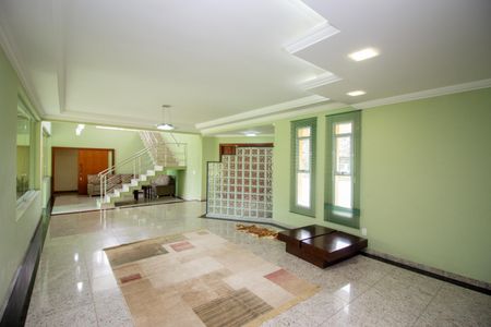 Sala de casa de condomínio à venda com 5 quartos, 569m² em Estância do Hibisco, Contagem