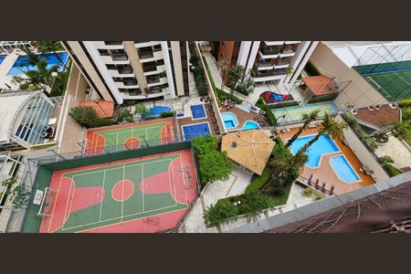 Apartamento à venda com 125m², 3 quartos e 3 vagasVista da varanda