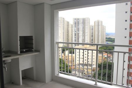 Varanda gourmet de apartamento à venda com 1 quarto, 40m² em Picanço, Guarulhos