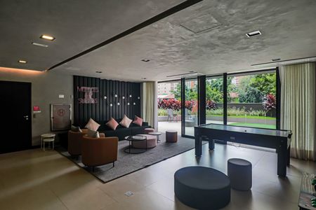 Studio para alugar com 25m², 1 quarto e sem vagaÁrea comum - Sala de jogos