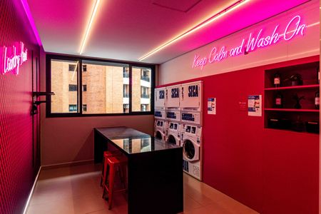 Studio para alugar com 25m², 1 quarto e sem vagaÁrea comum - Lavanderia