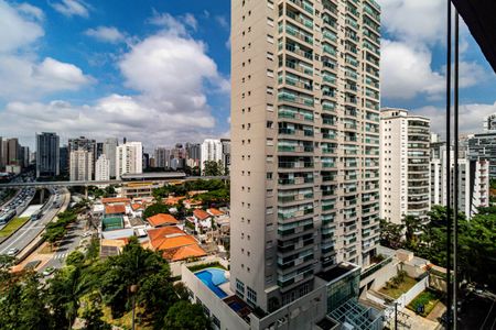 Studio para alugar com 25m², 1 quarto e sem vagaVaranda