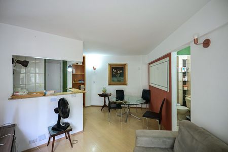 Sala de apartamento à venda com 2 quartos, 55m² em Vila Andrade, São Paulo