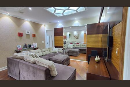 Sala de apartamento à venda com 3 quartos, 130m² em Vila Caminho do Mar, São Bernardo do Campo