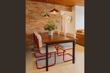 Sala de jantar de apartamento para alugar com 3 quartos, 100m² em Jardim do Mar, São Bernardo do Campo