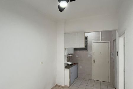 Sala de apartamento para alugar com 1 quarto, 45m² em Aparecida, Santos