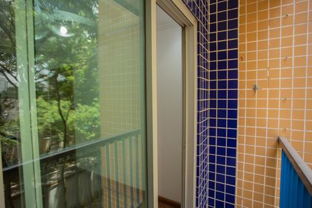 VARANDA DA SALA de apartamento à venda com 2 quartos, 45m² em Jardim Centenario, São Paulo