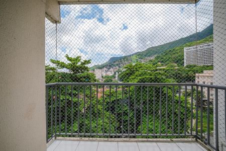 Sala Varanda de apartamento à venda com 2 quartos, 65m² em Tijuca, Rio de Janeiro