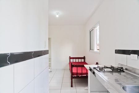 Cozinha de kitnet/studio para alugar com 1 quarto, 35m² em Vila Indiana, São Paulo