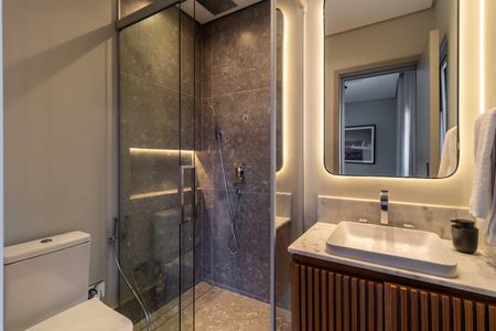 Apartamento à venda com 210m², 2 quartos e 3 vagasSuite 01 - Banheiro