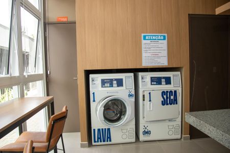 Apartamento para alugar com 27m², 1 quarto e sem vaga Apartamento para alugar com 27m², 1 quarto e sem vagaLavanderia