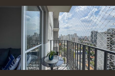 Sacada de apartamento para alugar com 1 quarto, 27m² em Campo Belo, São Paulo