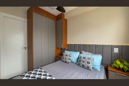Quarto Suíte de apartamento para alugar com 1 quarto, 27m² em Campo Belo, São Paulo