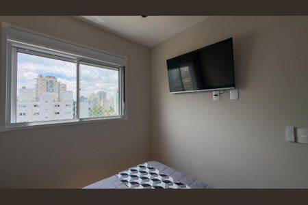 Quarto Suíte de apartamento para alugar com 1 quarto, 27m² em Campo Belo, São Paulo