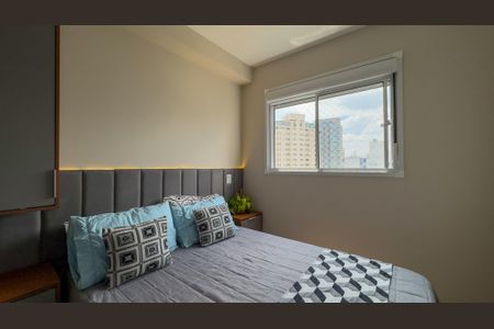 Quarto Suíte de apartamento para alugar com 1 quarto, 27m² em Campo Belo, São Paulo