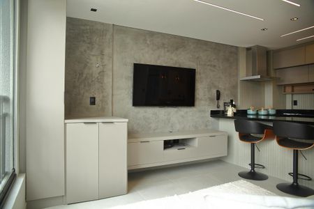 Sala de kitnet/studio à venda com 1 quarto, 40m² em Centro, São Bernardo do Campo