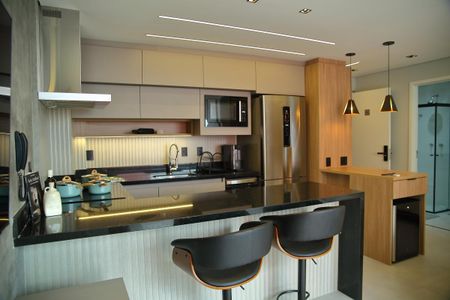 Studio para alugar com 40m², 1 quarto e 1 vagaCozinha 