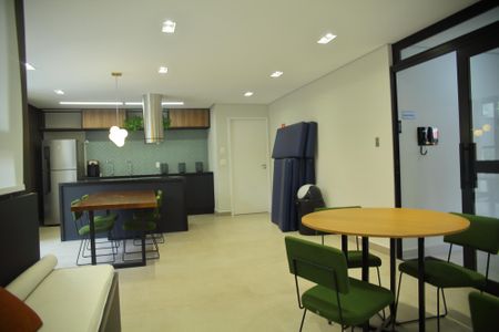 Studio para alugar com 40m², 1 quarto e 1 vagaÁrea comum - Salão de festas