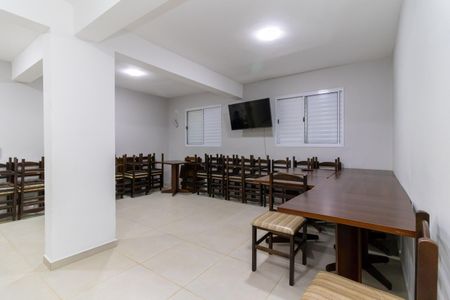 Apartamento para alugar com 40m², 2 quartos e 1 vagaÁrea comum - Salão de festas