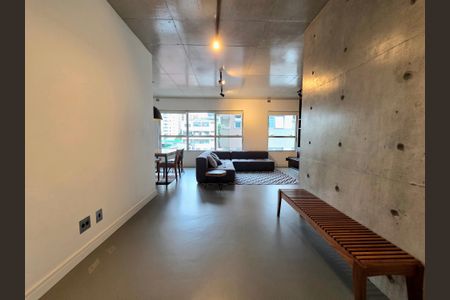 Sala de apartamento para alugar com 1 quarto, 70m² em Vila Olímpia, São Paulo