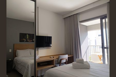 Studio para alugar com 25m², 1 quarto e sem vagaSala/Quarto