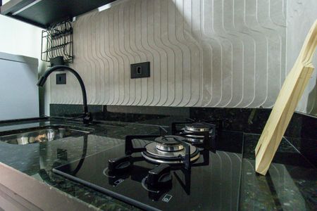 Cozinha - Armários de kitnet/studio para alugar com 1 quarto, 18m² em Boqueirão, Curitiba