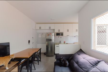 Sala de apartamento para alugar com 1 quarto, 39m² em Ipiranga, São Paulo
