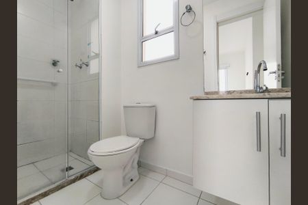 Banheiro da Suíte de apartamento à venda com 2 quartos, 53m² em Cidade Luíza, Jundiaí