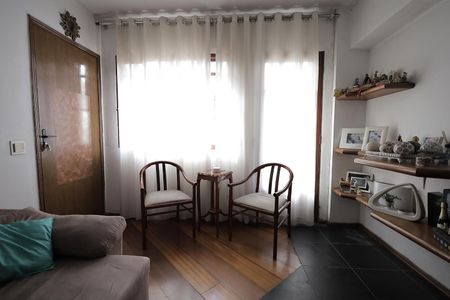 Sala de apartamento à venda com 2 quartos, 67m² em Vila Valparaíso, Santo André