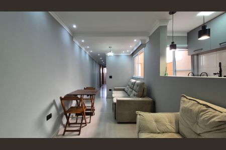 Sala de apartamento à venda com 2 quartos, 57m² em Santa Terezinha, Santo André