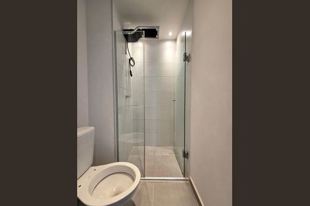 Studio para alugar com 25m², 1 quarto e sem vaga Studio para alugar com 25m², 1 quarto e sem vagaBanheiro