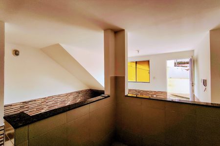 Casa de condomínio para alugar com 60m², 2 quartos e sem vagaVisão da Cozinha para Sala